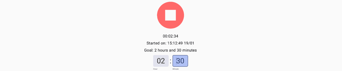 Project Fasting Timer Cover